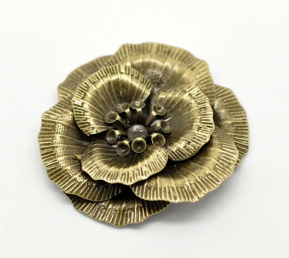 10 шт. металлические украшения для дома 4 6x4 3 см|embellishments metal|embellishments findingsembellishments flower