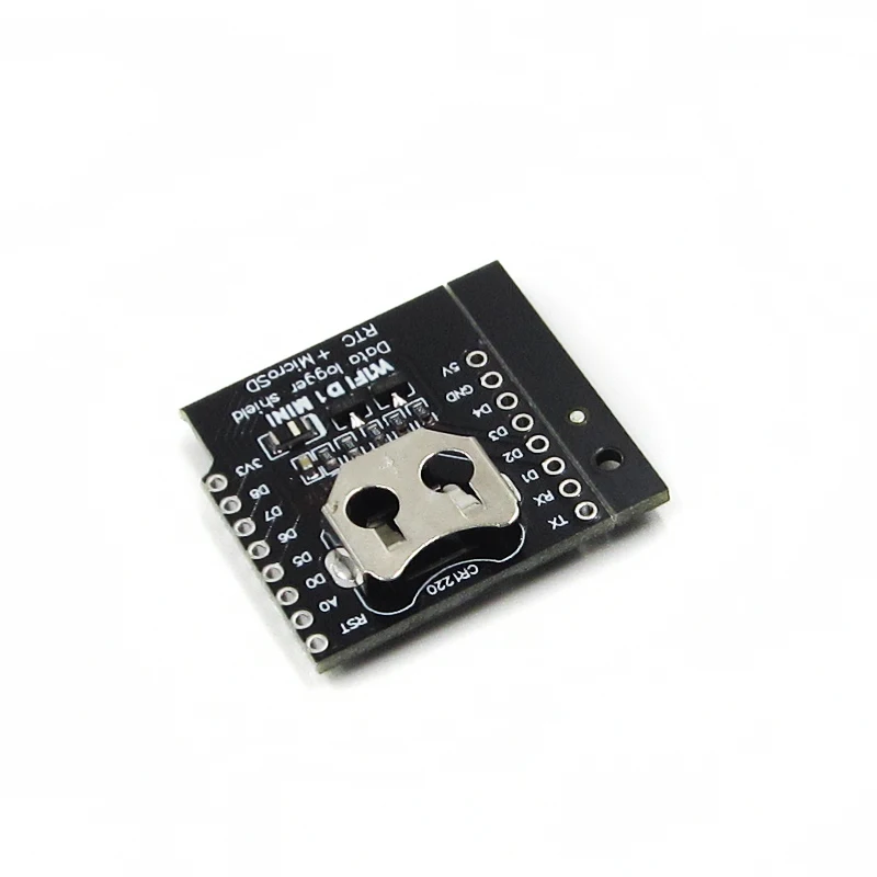 10 шт. для WeMos журнал данных щит регистратора Micro SD WIFI D1 Мини плата + RTC DS1307 часы