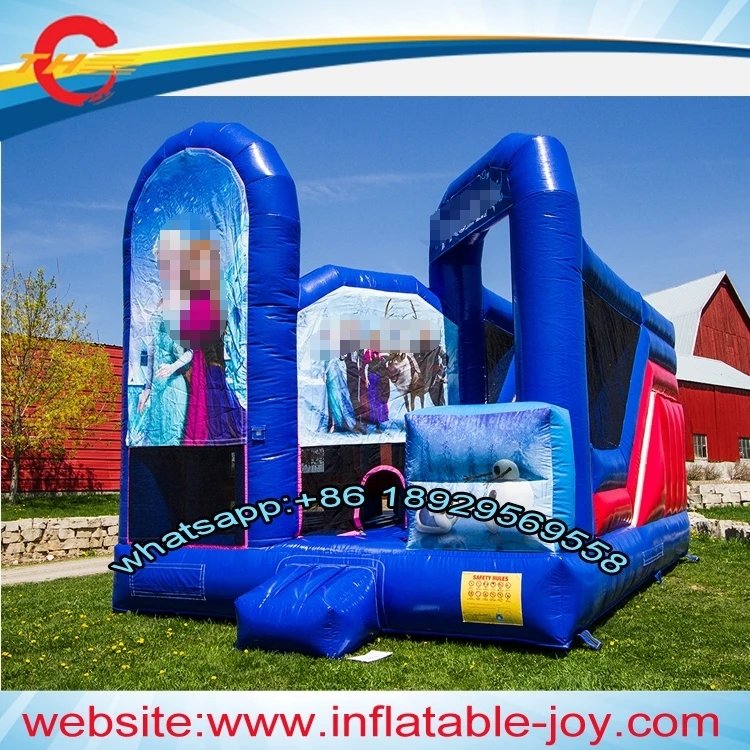 free air ship to door 5*4m princess inflatable jumping bed bouncy castle bouncer jumper slide combo bounce house | Игрушки и хобби