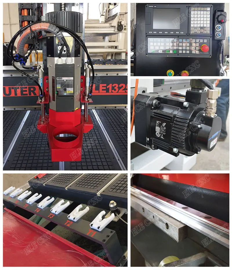 Cnc 1325 ATC фрезерный станок с ЧПУ для производства деревянной мебели|Фрезы по