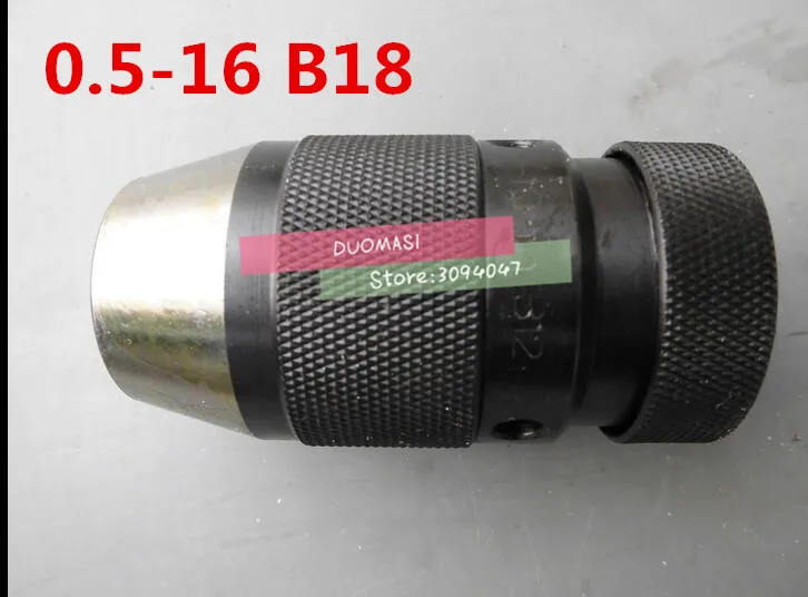 Сверлильный патрон с автоматической блокировкой 0 2 16/0 5 16 и прямым хвостовиком C20