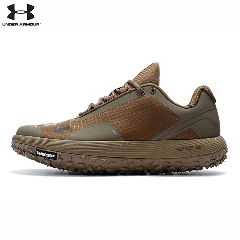 Under Armour Men UA Fat Tire None-Slip Unique Rubber Bottom Outdoor Sport Cross-Country Running Shoes Walking Cushion Sneakers | Спорт и