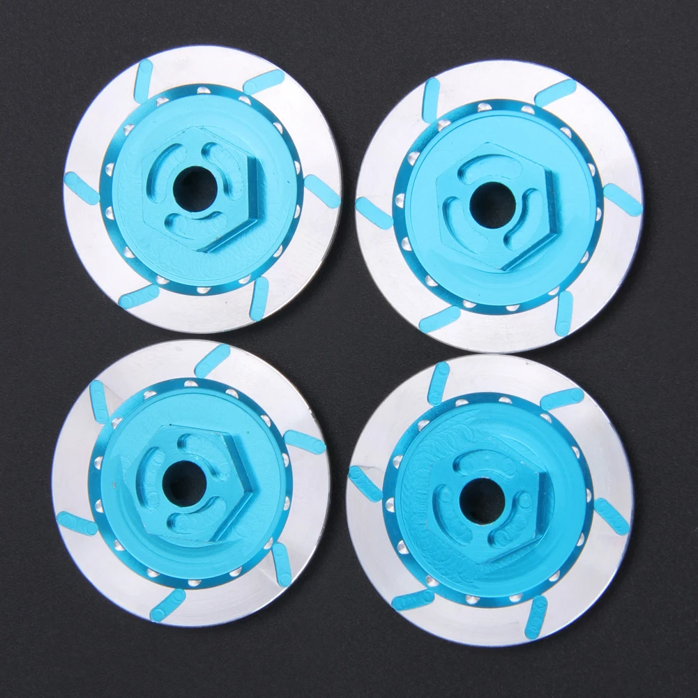 4 шт. синий алюминиевый тормозной диск адаптер для колеса 1:10 HSP HPI RC автомобиль