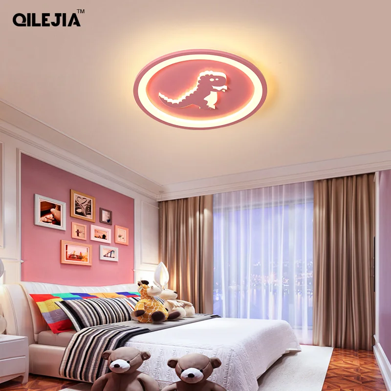 Led Chandelier Lights For Children Bedroom Study Room Remote Control Modern Lighting Lamp Plafonnier Avize Lampadari Luminaria
