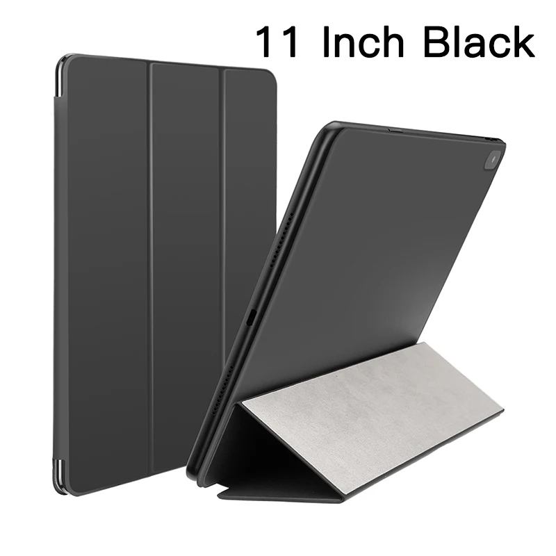 Чехол-книжка Baseus из искусственной кожи для Apple iPad Pro 11 ''12,9'', защитный чехол с магнитной адсорбцией для iPad Pro 11 '' - Цвет: Black 11 inch