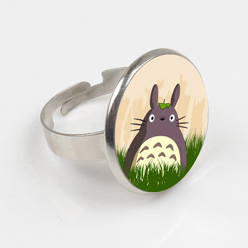 1 шт./лот кольцо с логотипом My Neighbor Totoro Лидер продаж 8 видов стилей изображением