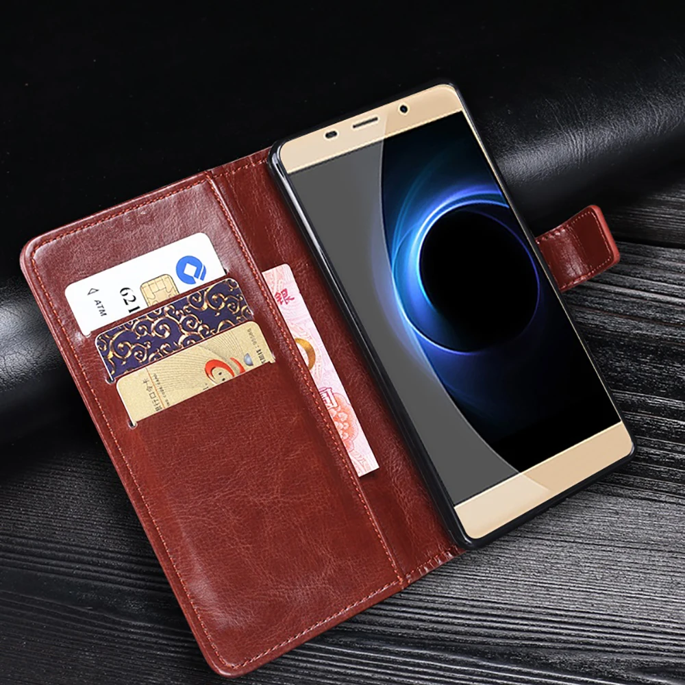 Кожаный чехол с откидной крышкой для телефона Coolpad Modena 2/Coolpad Sky 3/Coolpad E502 мягкий 5