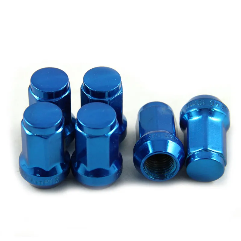 Blue Крепление Max Guard 33 мм гоночный SPEC Сталь гоночный Колесные гайки M12x1.5/1,25 Автомобильные Колесные гайки 20 шт./компл - Название цвета: Blue