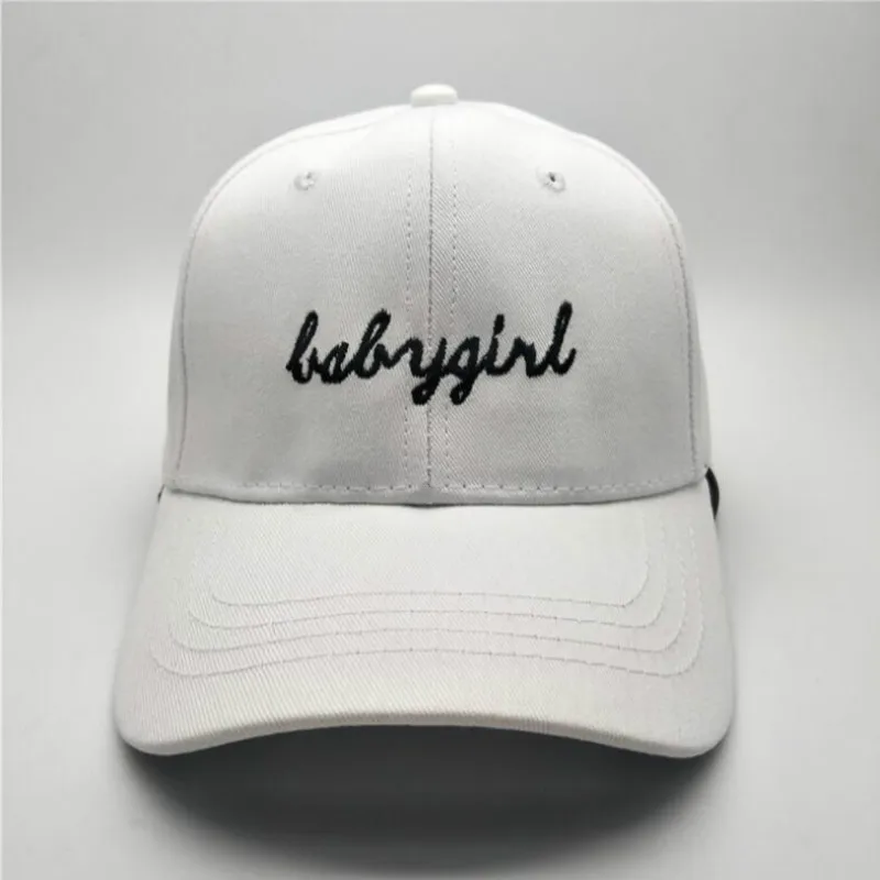 Модная бейсбольная кепка babygirl для женщин хлопковая летняя K Pop Dad изогнутая Кепка