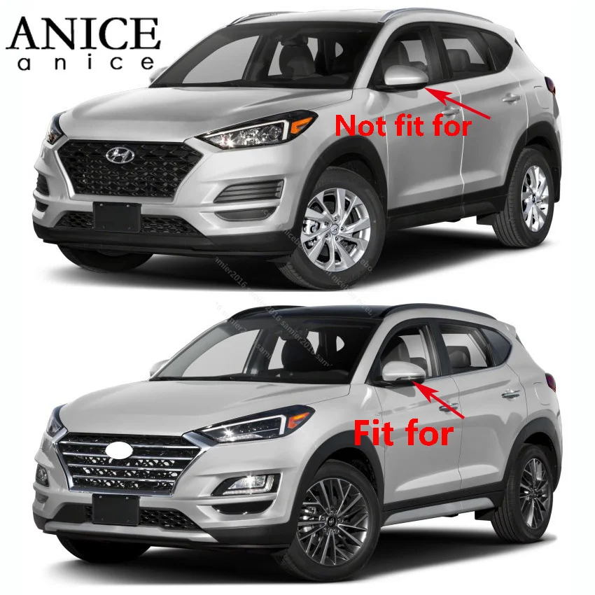 Хромированные зеркала заднего вида для Hyundai Tucson 2015-2019 2 шт. | Автомобили и