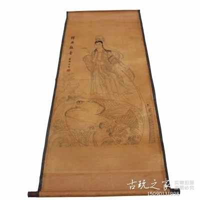 Рисование и каллиграфия в античном стиле Xiang Yu Guan Yin|Статуэтки миниатюры| |