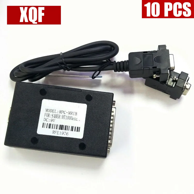 10 шт. набор программируемых боксов XQF с 9 контактным кабелем для двухсторонней
