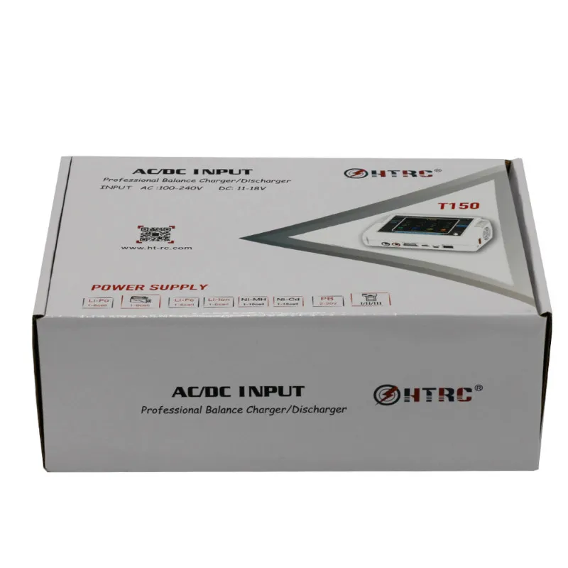 HTRC T150 150 Вт 10A AC/DC 1-6S зарядное устройство с сенсорным экраном | Игрушки и хобби