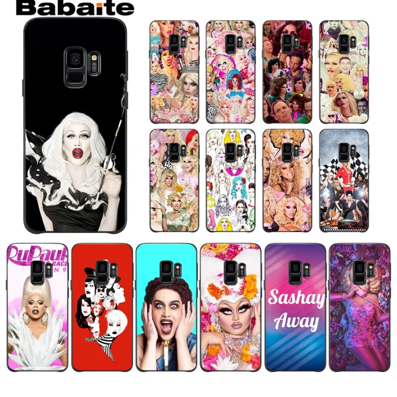 Мягкий чехол RuPaul's Drag Race для Samsung Galaxy s9 s8 plus note 8 note9 s7 s6edge|Бамперы| |