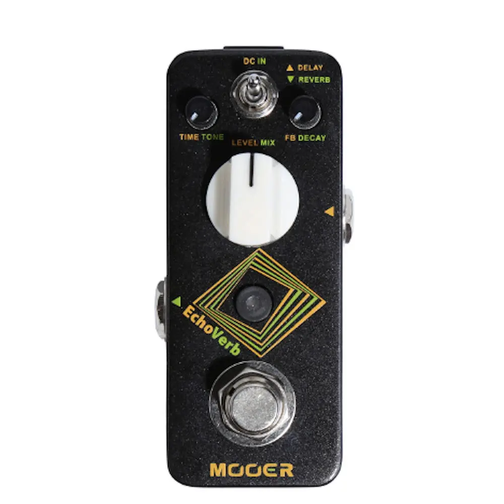 MOOER MDV1 эховерб Цифровая Задержка реверберация Гитара педаль эффектов настоящий