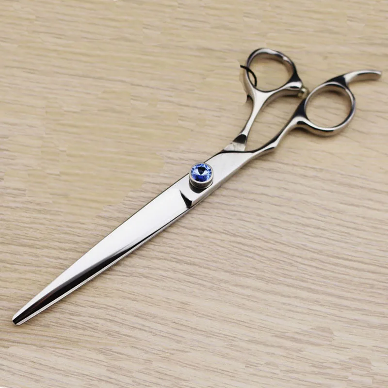7inch Japan 440C Stainless Steel LEFT HAND Straight Scissor Pet Grooming Shear Clipper Professional Dog Cat Hair Cut Groomer | Красота и