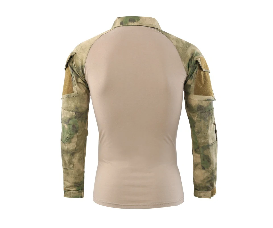 S-5XL, большие размеры, тактическая рубашка, Униформа, уличная камуфляжная боевая одежда, походные тренировочные Топы в стиле милитари, рубашка с длинным рукавом в армейском стиле