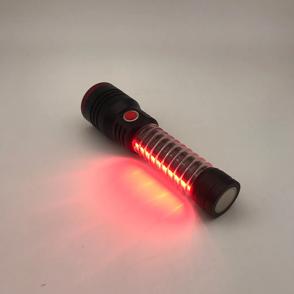 Фонарь для велосипеда супер яркий T6 + COB светодиодный тактический USB