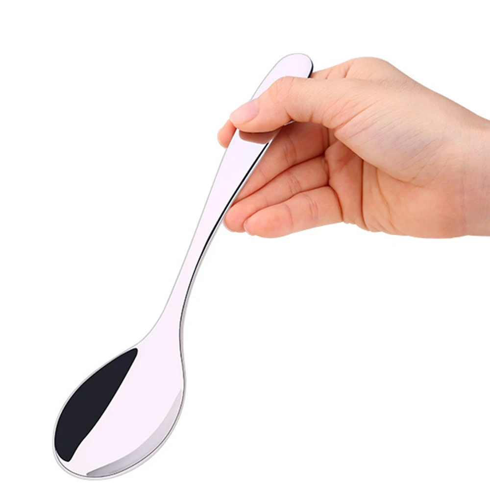 2 шт длинной ручкой из нержавеющей стали кофейная ложка Мороженое десерт