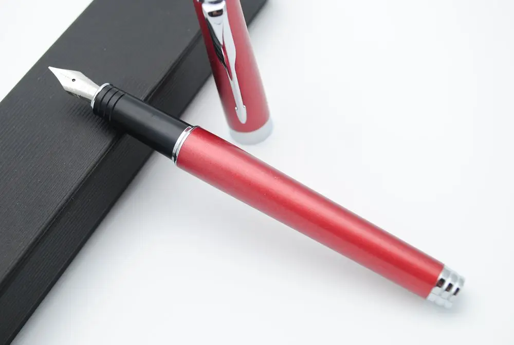 JINHAO 997 матовая Роскошная перьевая ручка высокого качества F Перо