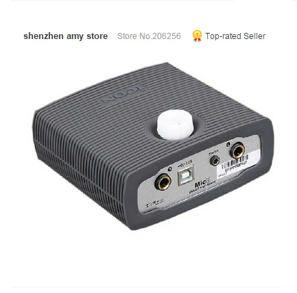 Значок micu USB внешняя звуковая карта портативный профессиональный аудио Интерфейс для студийной записи и музыки 1 mic-в /2-out