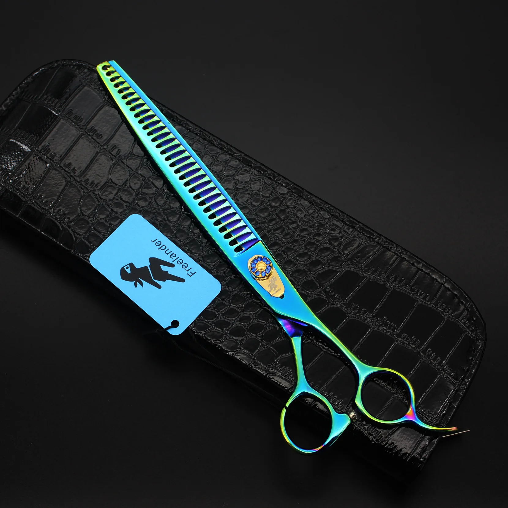 9 inch High-end JP440c 4 colors Professional Pet dog Grooming Scissors thinning shears Thinning rate about 35% High quality cat
