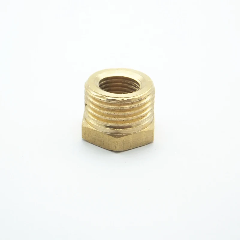 1/4 &quotBSP Женская резьба x 1/2&quot BSP Мужская латунный редуктор втулка редукционный