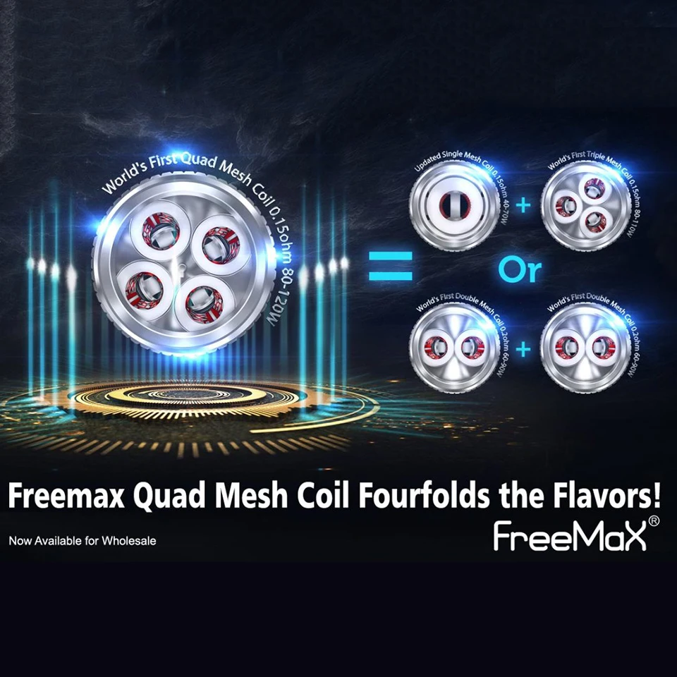 3 шт./лот Freemax Mesh Pro Tank катушка головка Замена Электронная сигарета