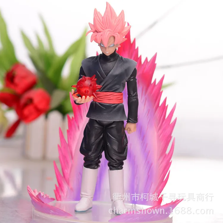 Экшн-фигурки Dragon B Z Super saiyan розовые/черные аниме с героями мультфильмов модель KEN HU