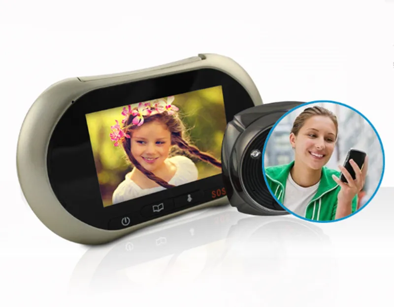 GSM сигнализация видео дверной звонок датчик движения глазок зритель|viewer| |