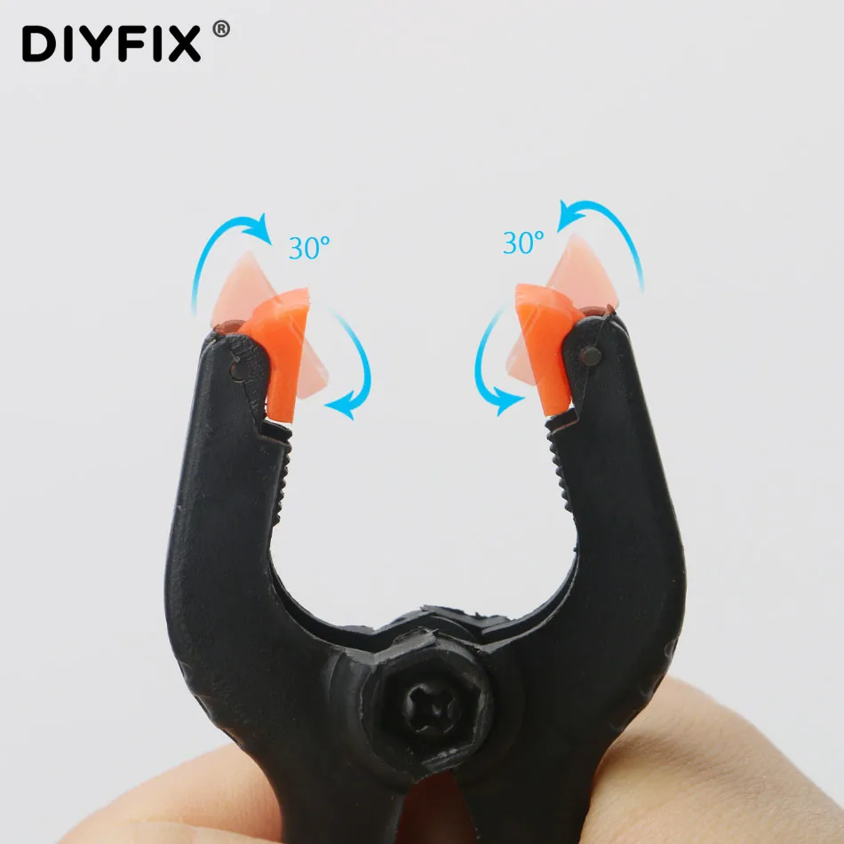 DIYFIX 5 шт. 2 дюймовый мини пластиковый пружинный зажим приспособление для ремонта