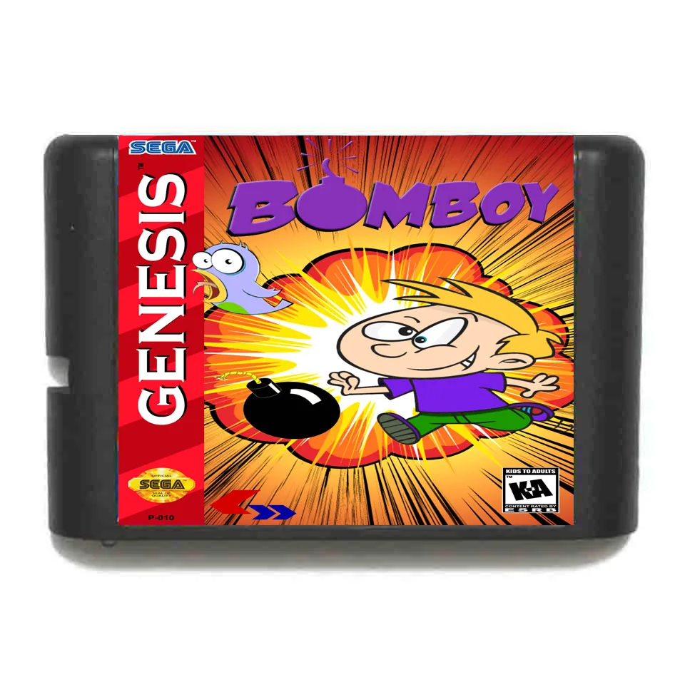 Bomboy 16 бит MD карточная игра для Sega MegaDrive Genesis игровой консоли|16 bit|md game16 bit md |