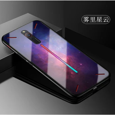 Для ZTE Nubia Red Magic чехол для телефона чехол s Закаленное Стекло задняя крышка для Nubia рамка RedMagic закаленное Стекло крышка чехол S - Цвет: A3