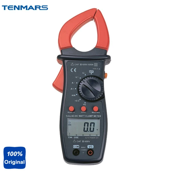 TRMS AC/DC ватт True Rms клещи Tenmars TM28E|clamp meter|meter clampac dc ac |
