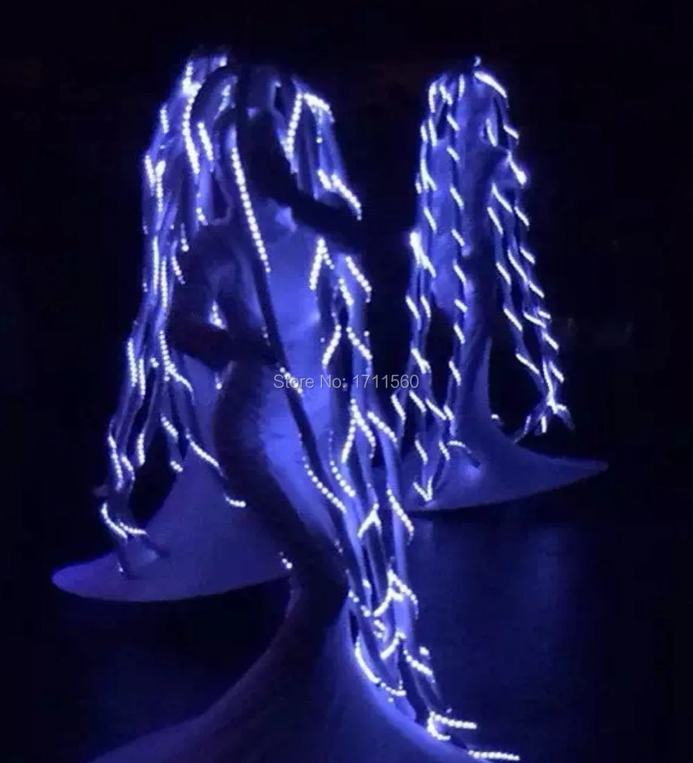 СВЕТОДИОДНЫЙ световой костюм в западном стиле для выступлений/деловой костюм/EL