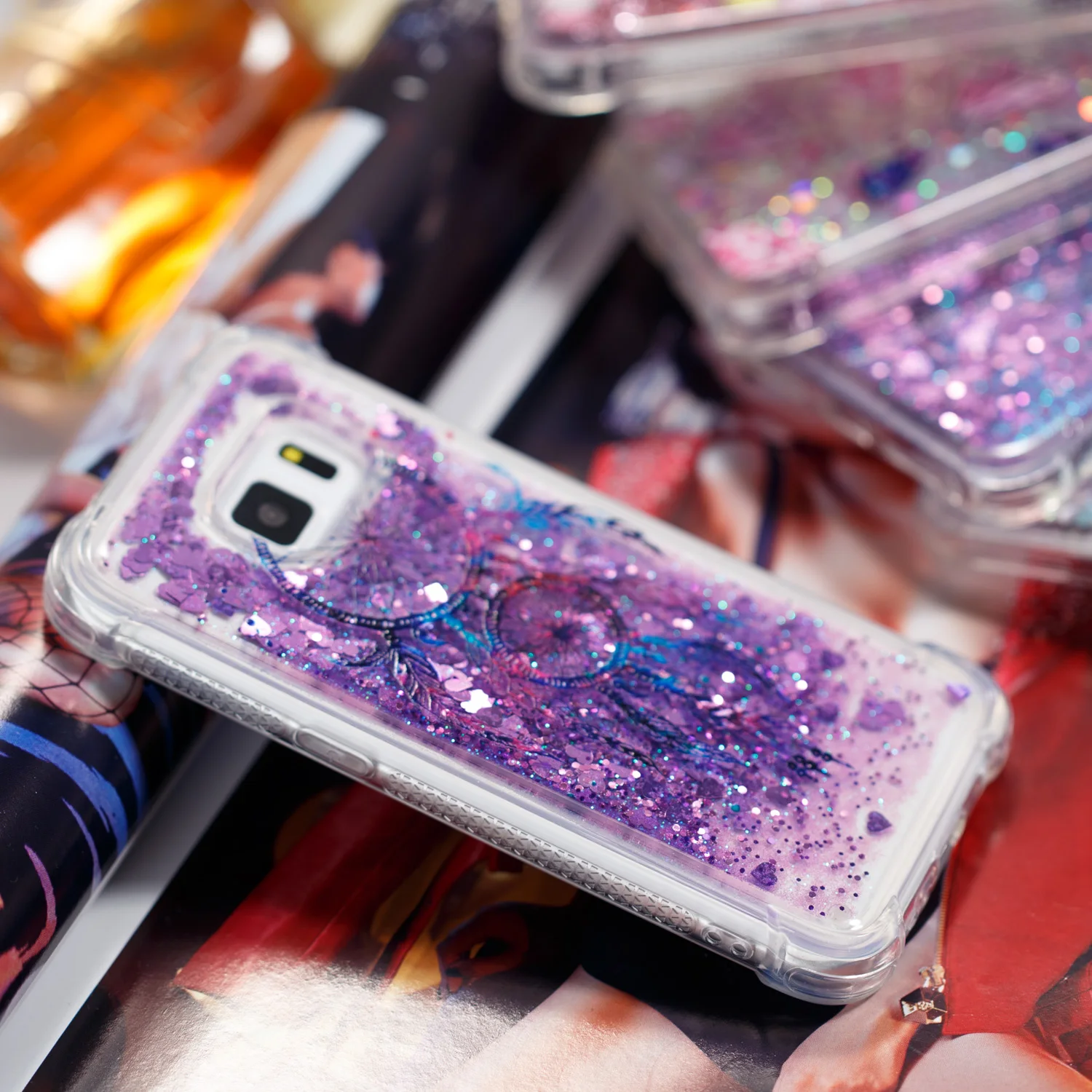 Чехол зыбучий песок для Samsung S7 7 S G930F G930FD чехол накладка на заднюю крышку G930U G930R7 SM с