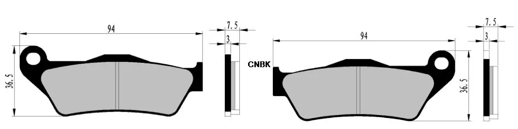 Brake Pads Set fit CCM Dirt R35 R35S 2006 2007 2008 Front Rear | Автомобили и мотоциклы