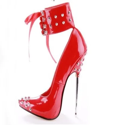 Туфли лодочки женские из лакированной кожи на высоком каблуке 160 мм|ladies dress shoes|heel