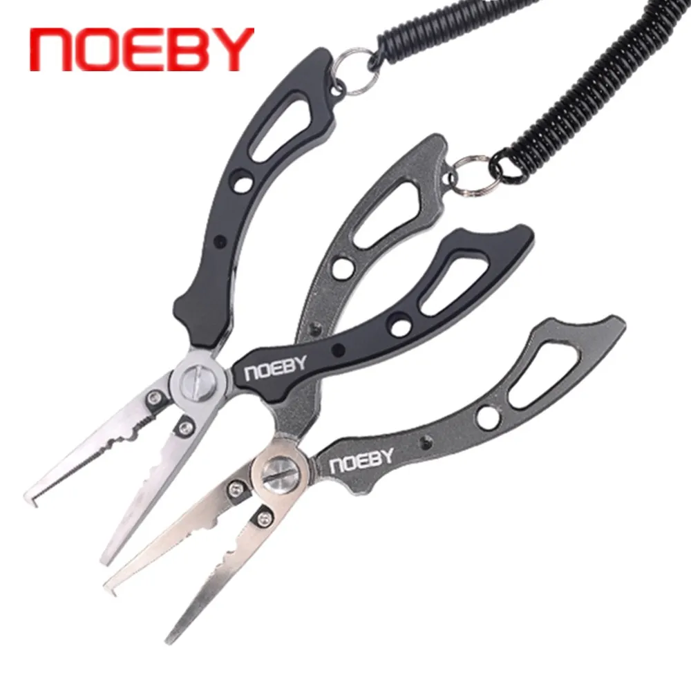 Рыболовные плоскогубцы NOEBY рыболовные снасти из алюминиевого сплава кусачки для