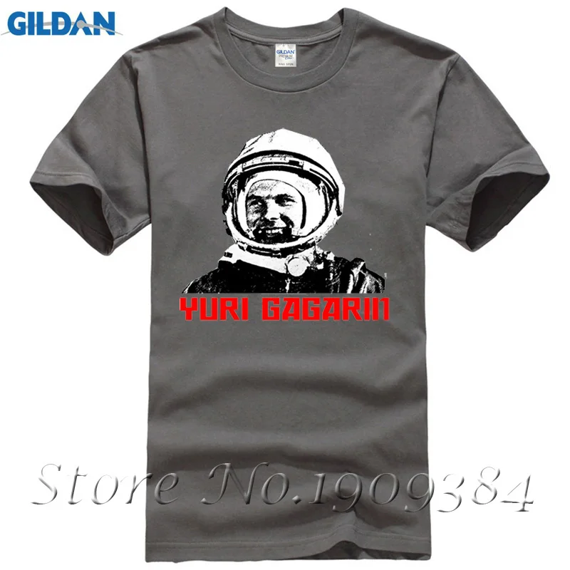 Юрий Гагарин русский Новая мода человек футболка хлопок O Средства ухода за кожей