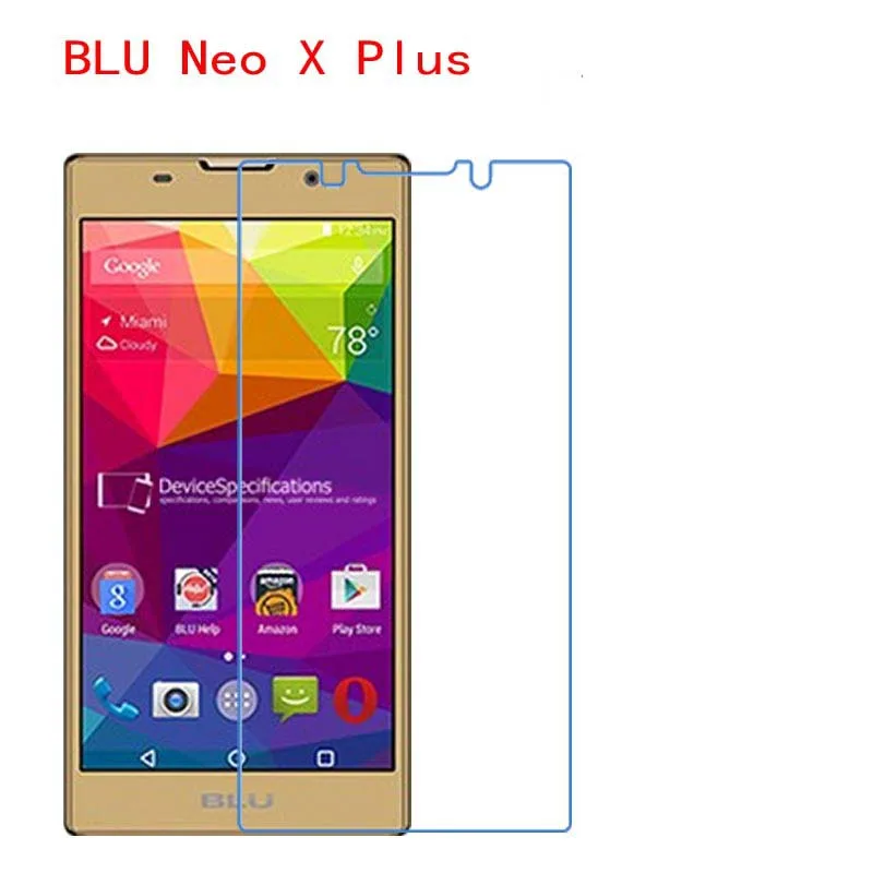3-Pack) для BLU Life one X2 протектор экрана функциональный тип анти-падения, ударопрочность, нано 9 H Защитная пленка для экрана