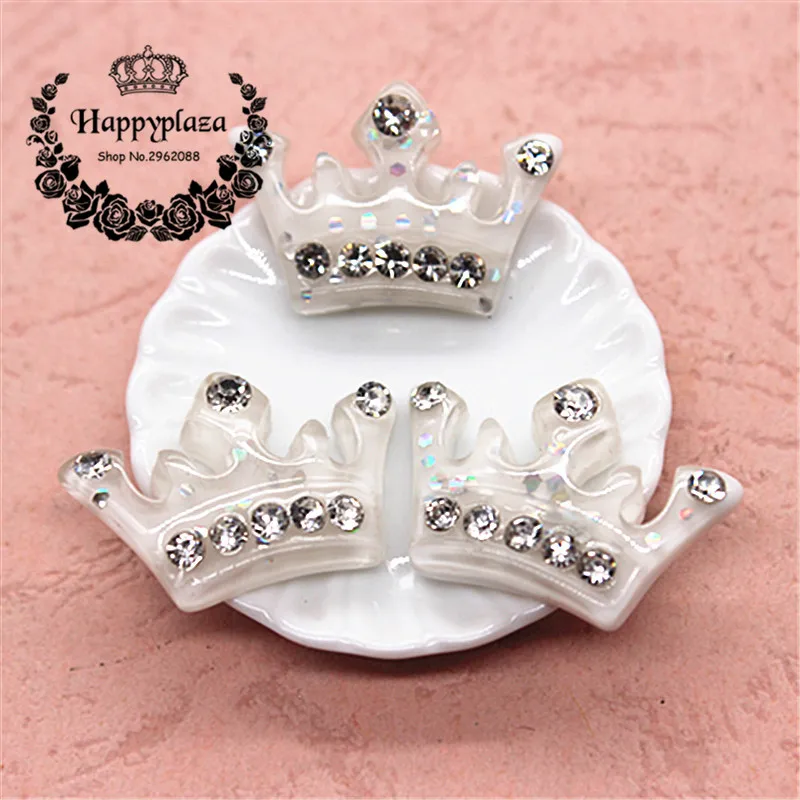 10 шт. кабошон с блестящими кристаллами 19*27 мм|decorative decorative|decor diydecor white |