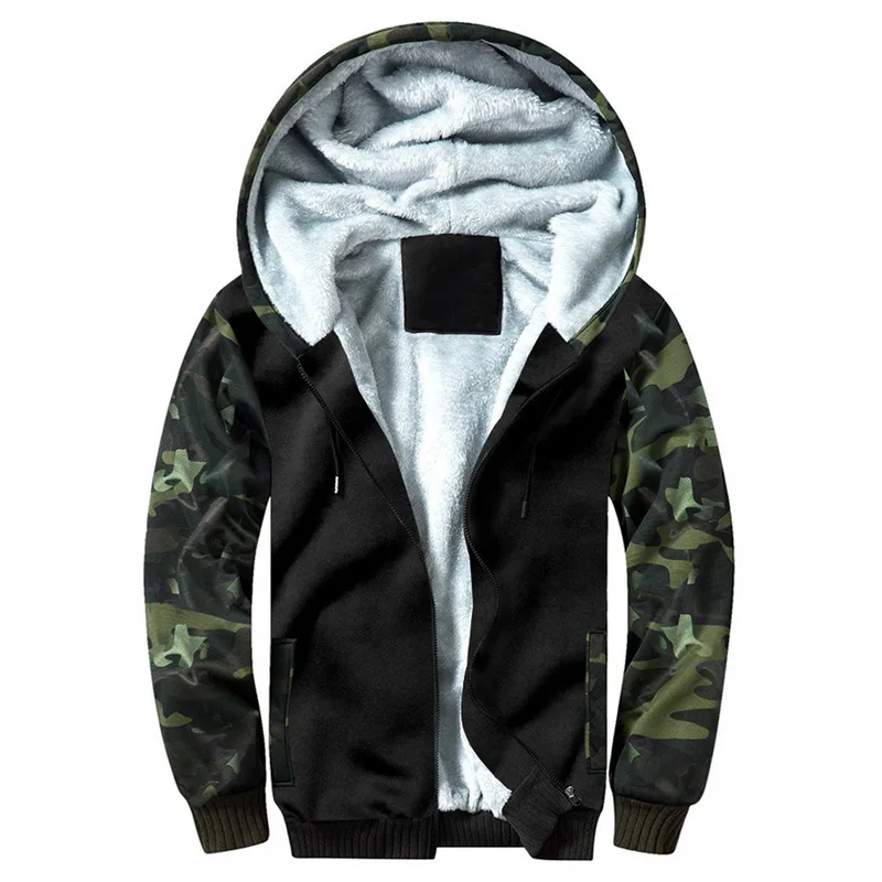 ArmyGreen1 Laamei мужская куртка худи пальто уличная Мужская спортивная одежда куртка Мужское пальто Veste Homme зимняя Толстовка ветровка верхняя одежда - Цвет: ArmyGreen1