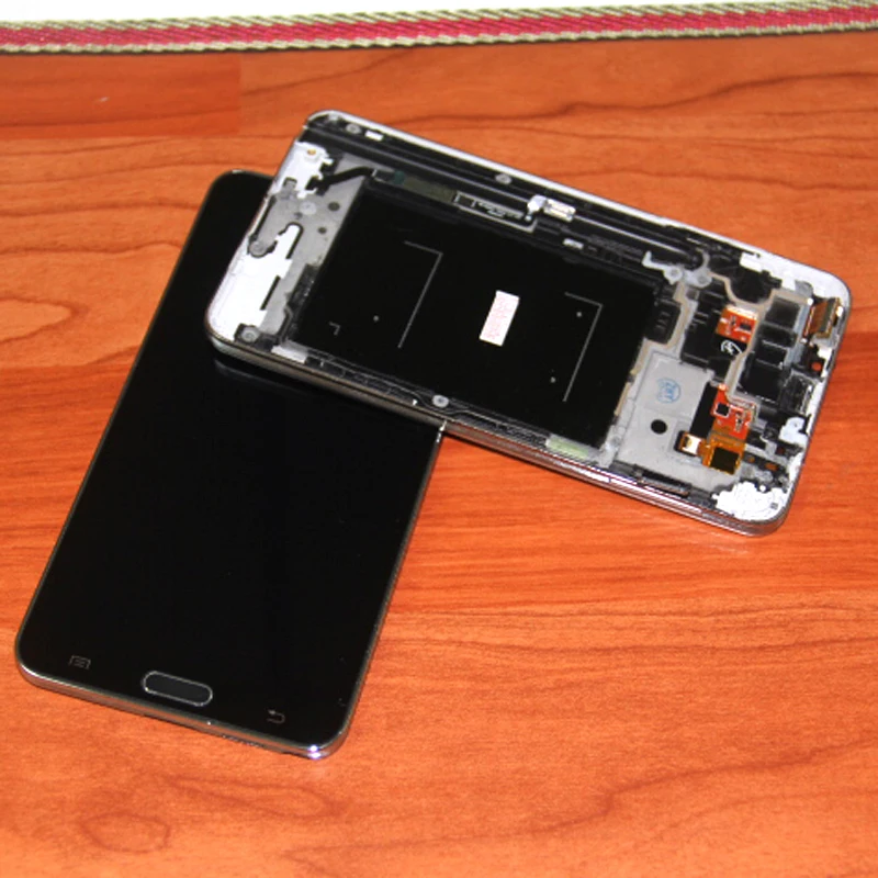 5 7 "для Samsung Galaxy Note 3 N9005 ЖК дисплей сенсорный экран дигитайзер с рамкой Рамка