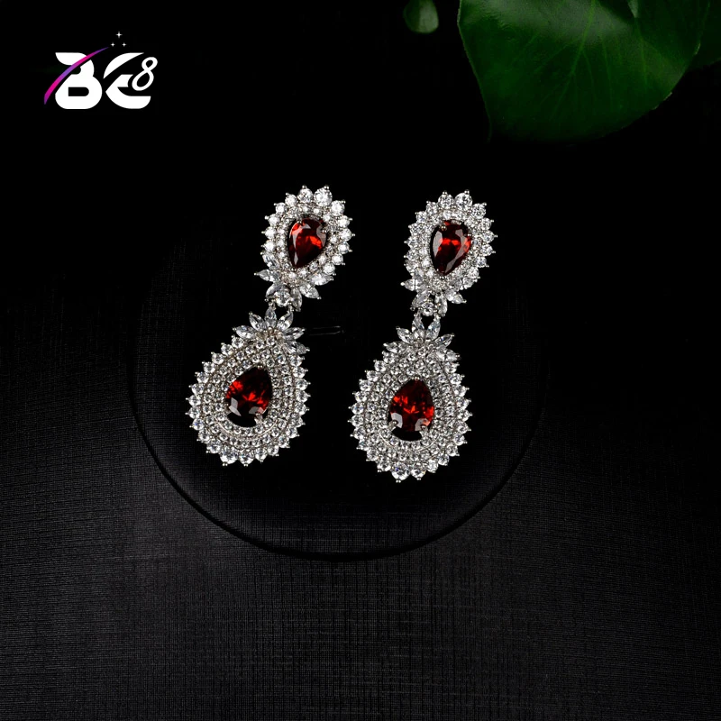 

Be 8 New Design Hot Sale Fashion Stud Earrings AAA CZ Statement Earrings for Women &Girls Gifts Pendientes Mujer Moda E713