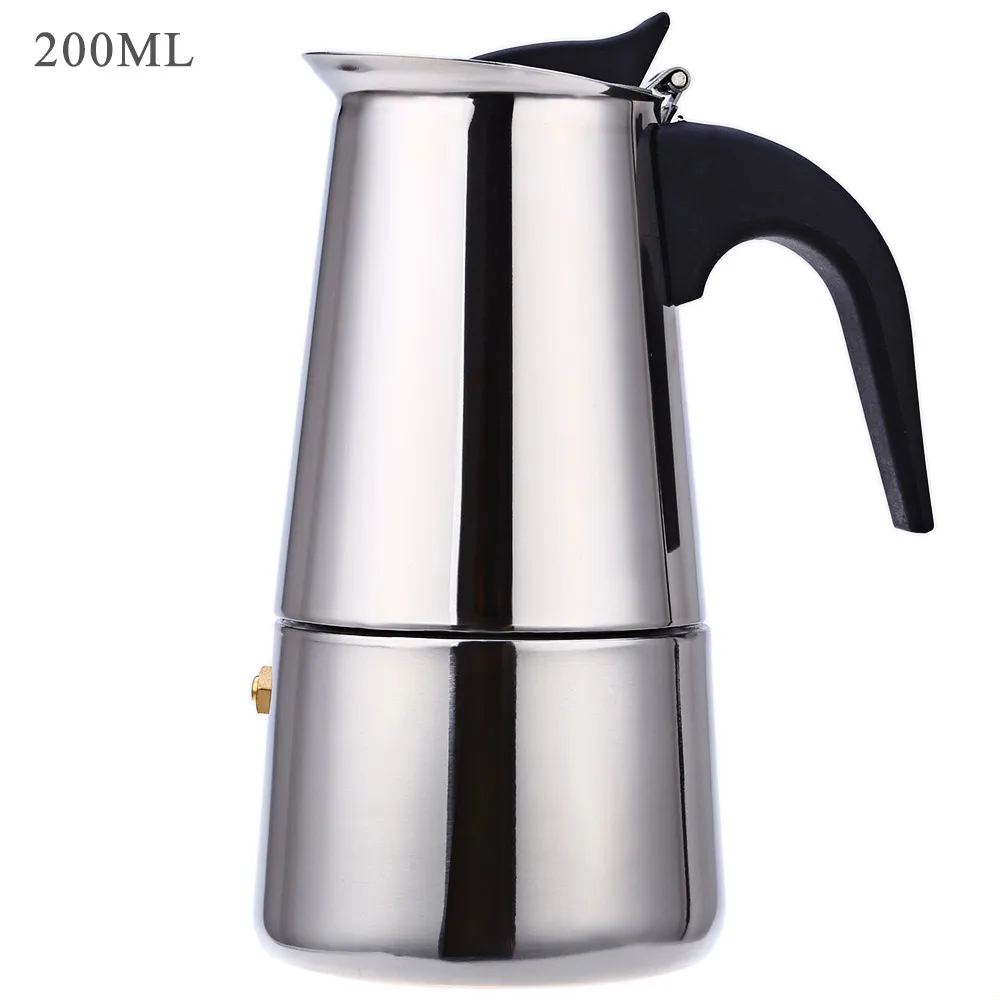 Кофеварка из нержавеющей стали для мокко эспрессо латте|filter coffee pot|coffee potcoffee maker pot
