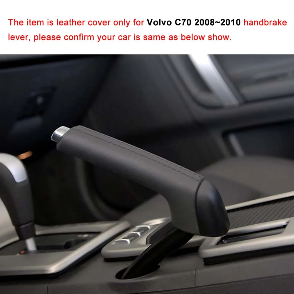 Чехлы для ручного тормоза Yuji Hong чехол VOLVO C70 2008 2010 ручки из натуральной кожи