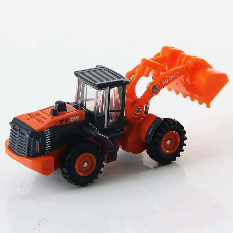 Takara Tomy Tomica 1/110 Hitachi строительная техника колесный погрузчик ZW220 Металлический
