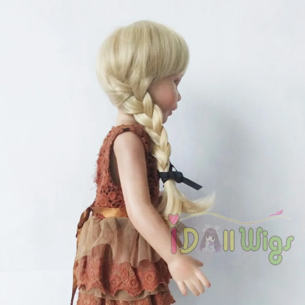 Парики для волос в стиле оплетки термостойкие подходят американских кукол