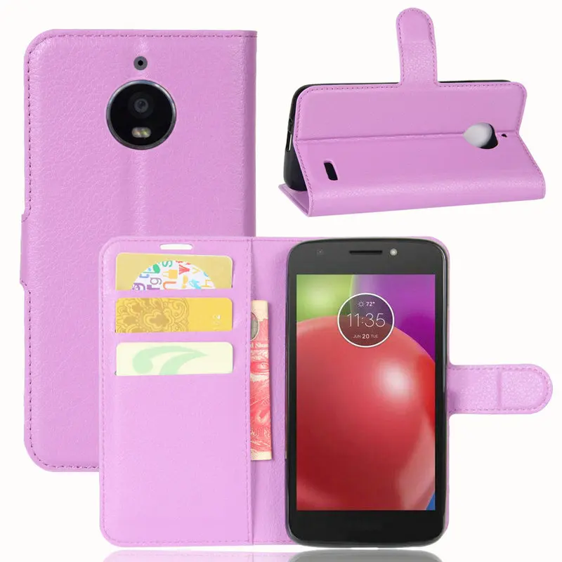 Кожаный чехол книжка для Moto E 4th Gen Motorola E4 5 0 &quotXT1760 XT1762 XT1763 XT1766 XT1768 кожаный